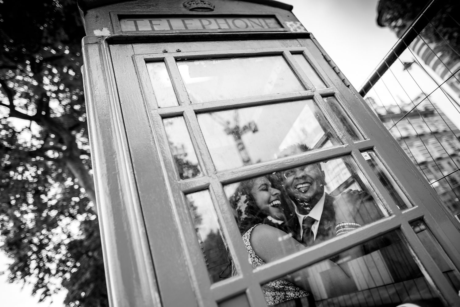 Series of shots through a decorative window frame with elegant architecture.