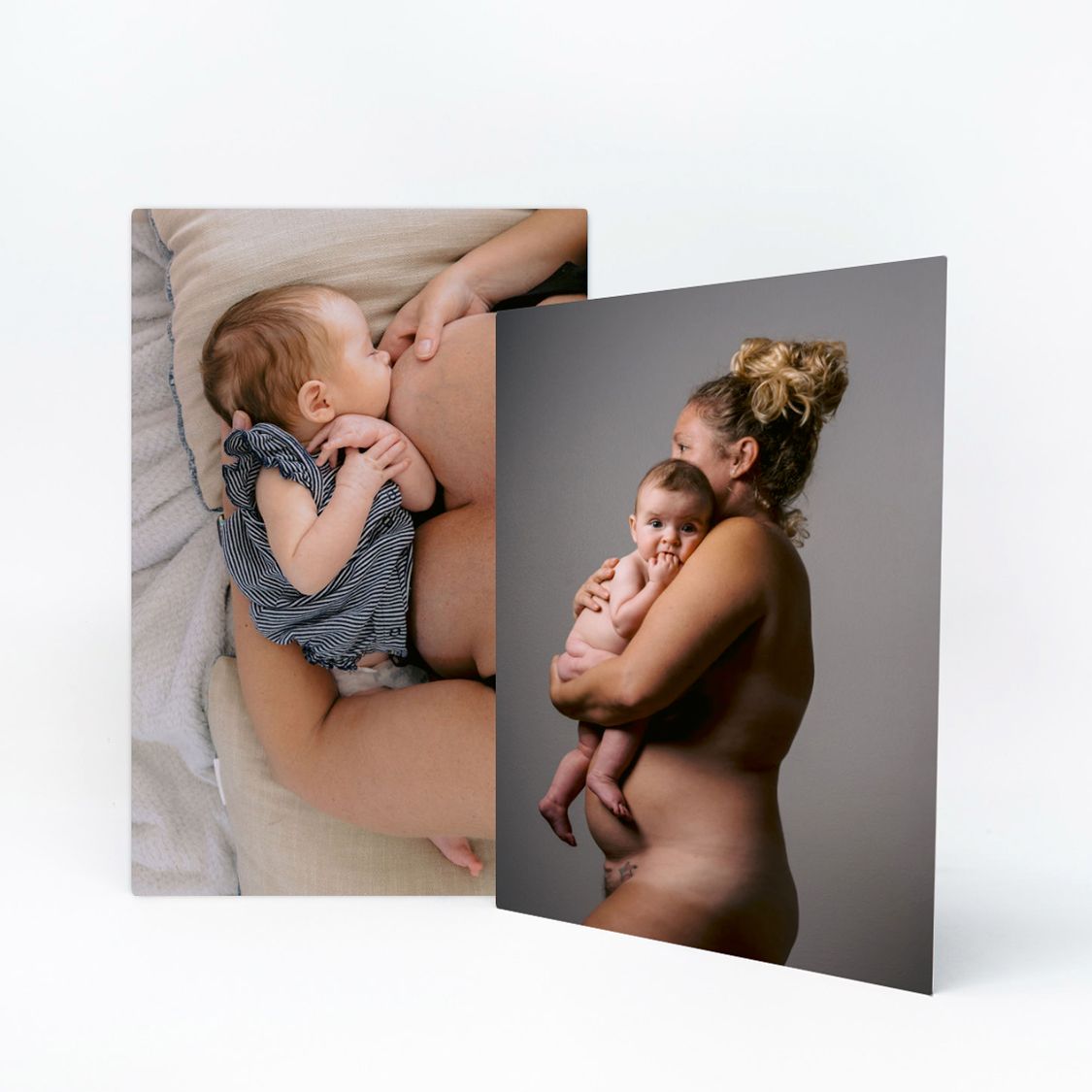 Collection of intimate moments showing physical connection and closeness in minimalist neutral-toned photography.