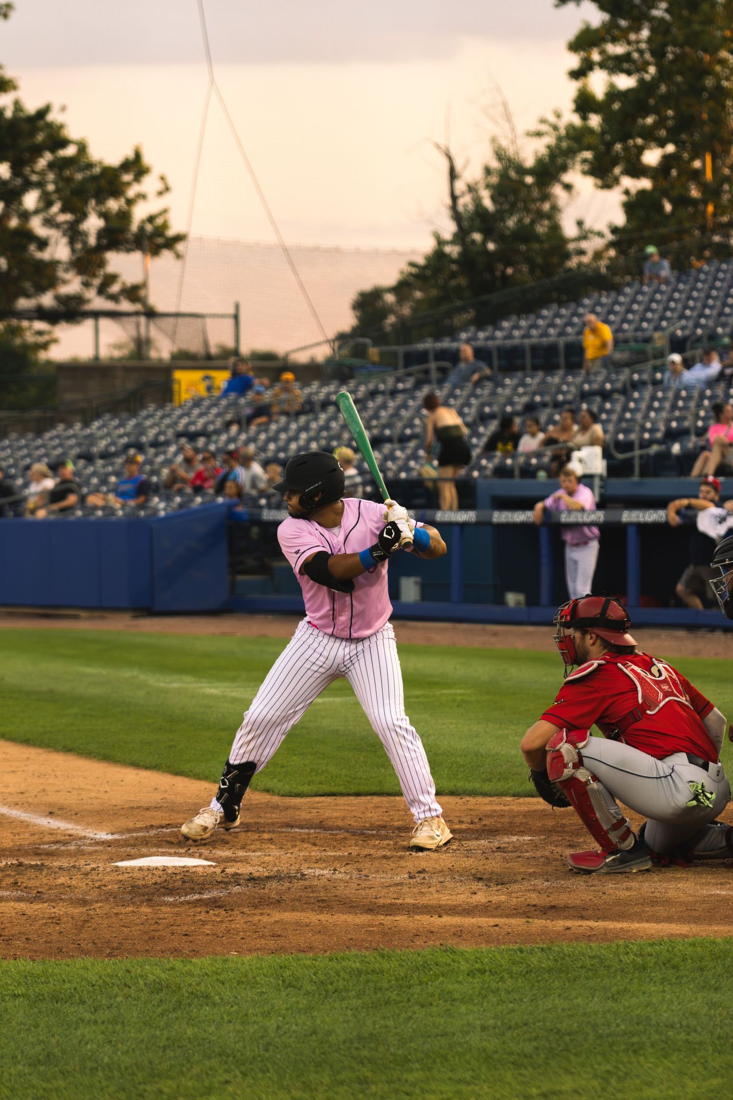 player getting ready to swing