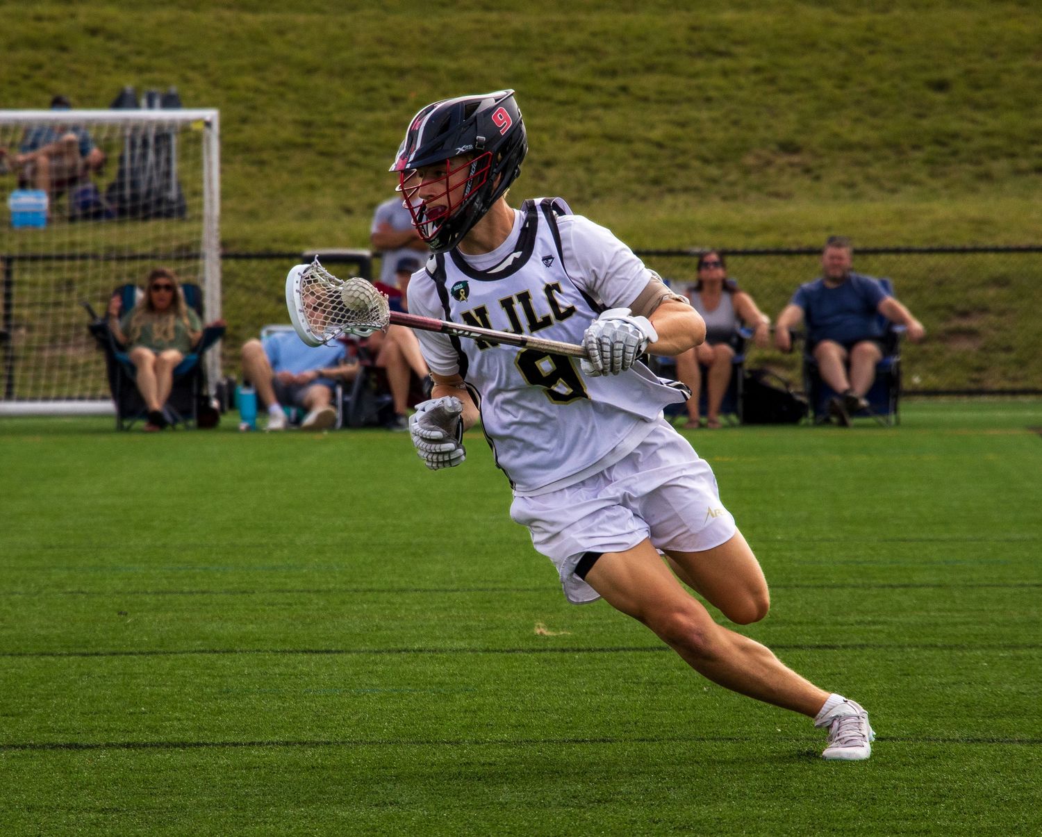 player running