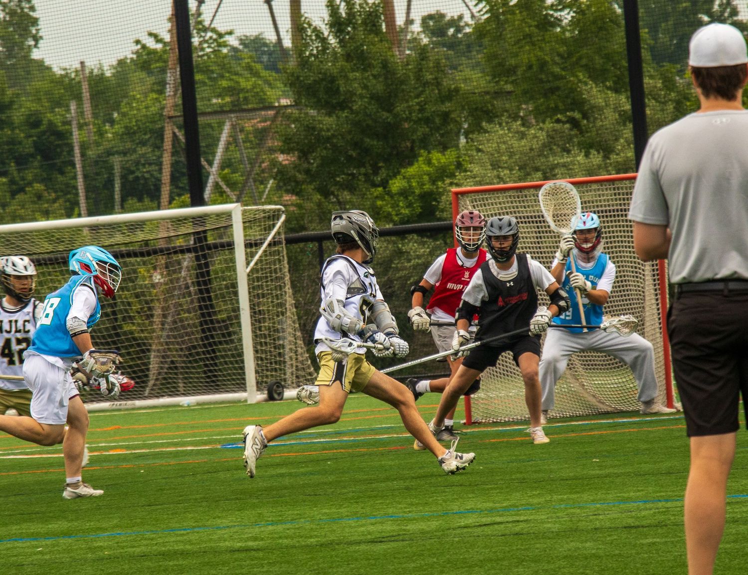 shooting on goal