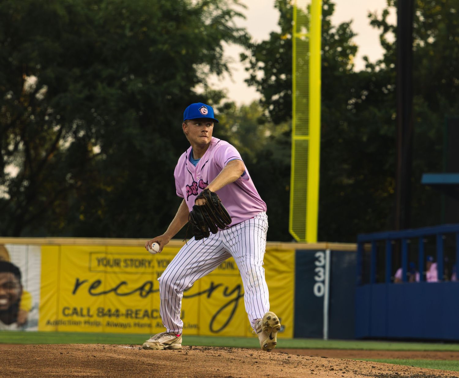 winding up pitch
