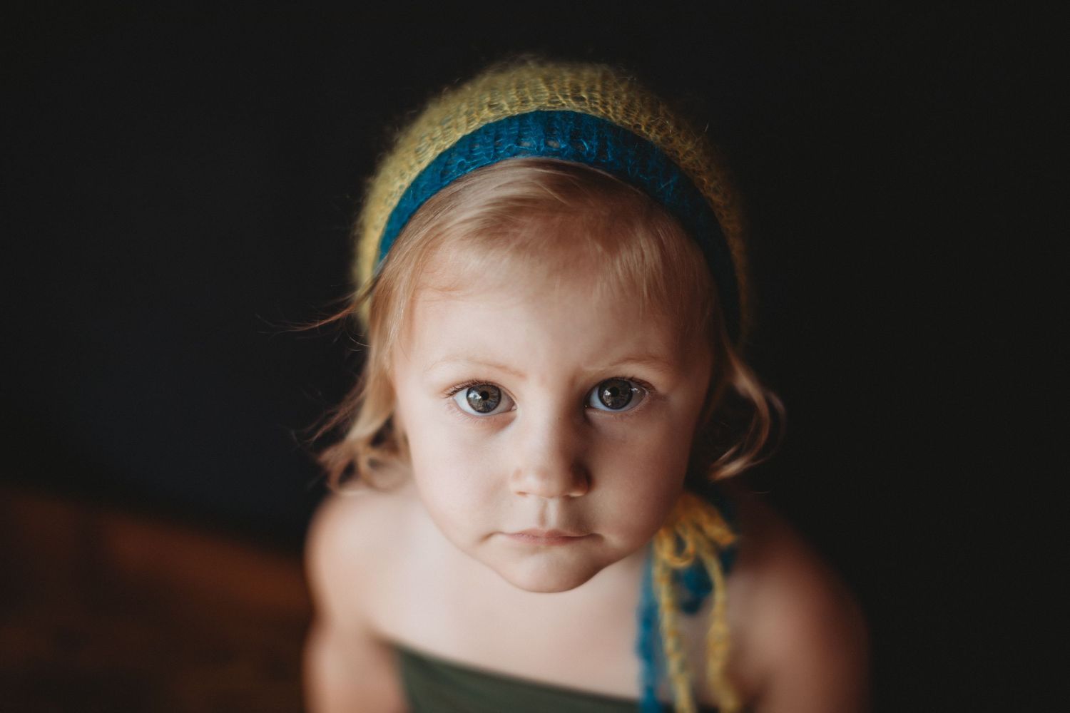Child smiling during Lawrence Kansas family photography session