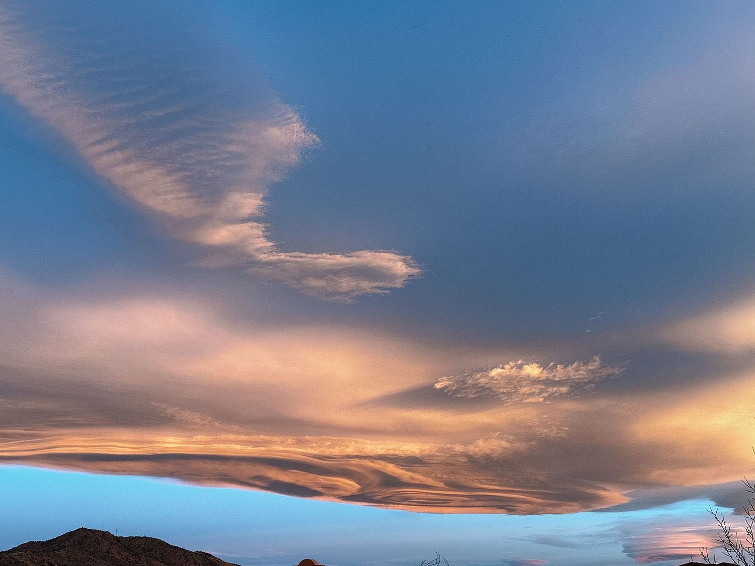 Project 365 - interesting cloud patterns.