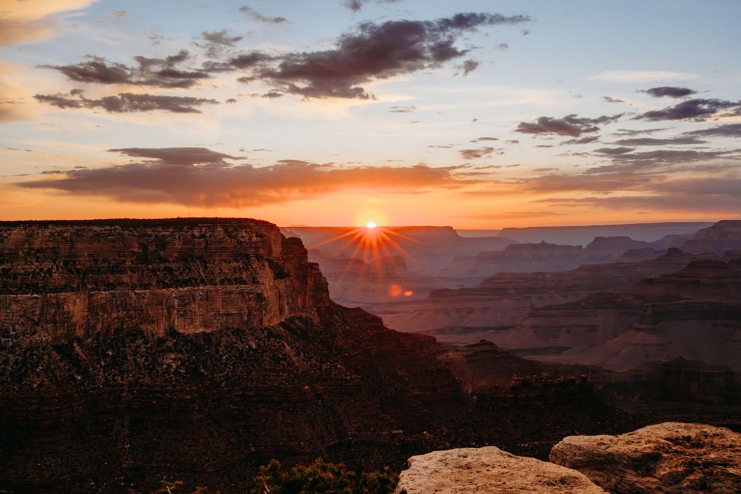 Denver photographer's project 365, May, sunset at Grand Canyon.