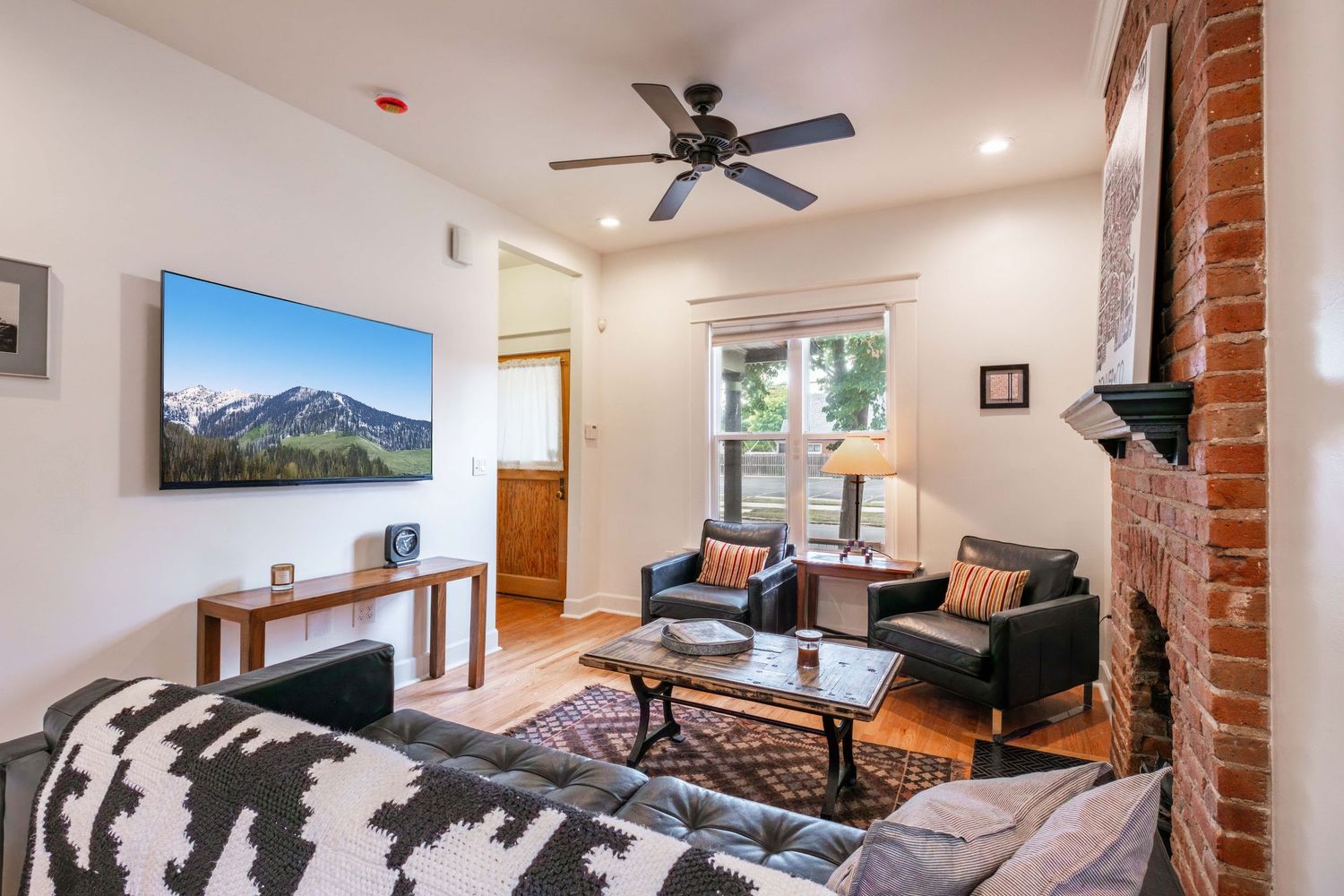 Airbnb photo Denver Colorado professional Denver photographer, living room.