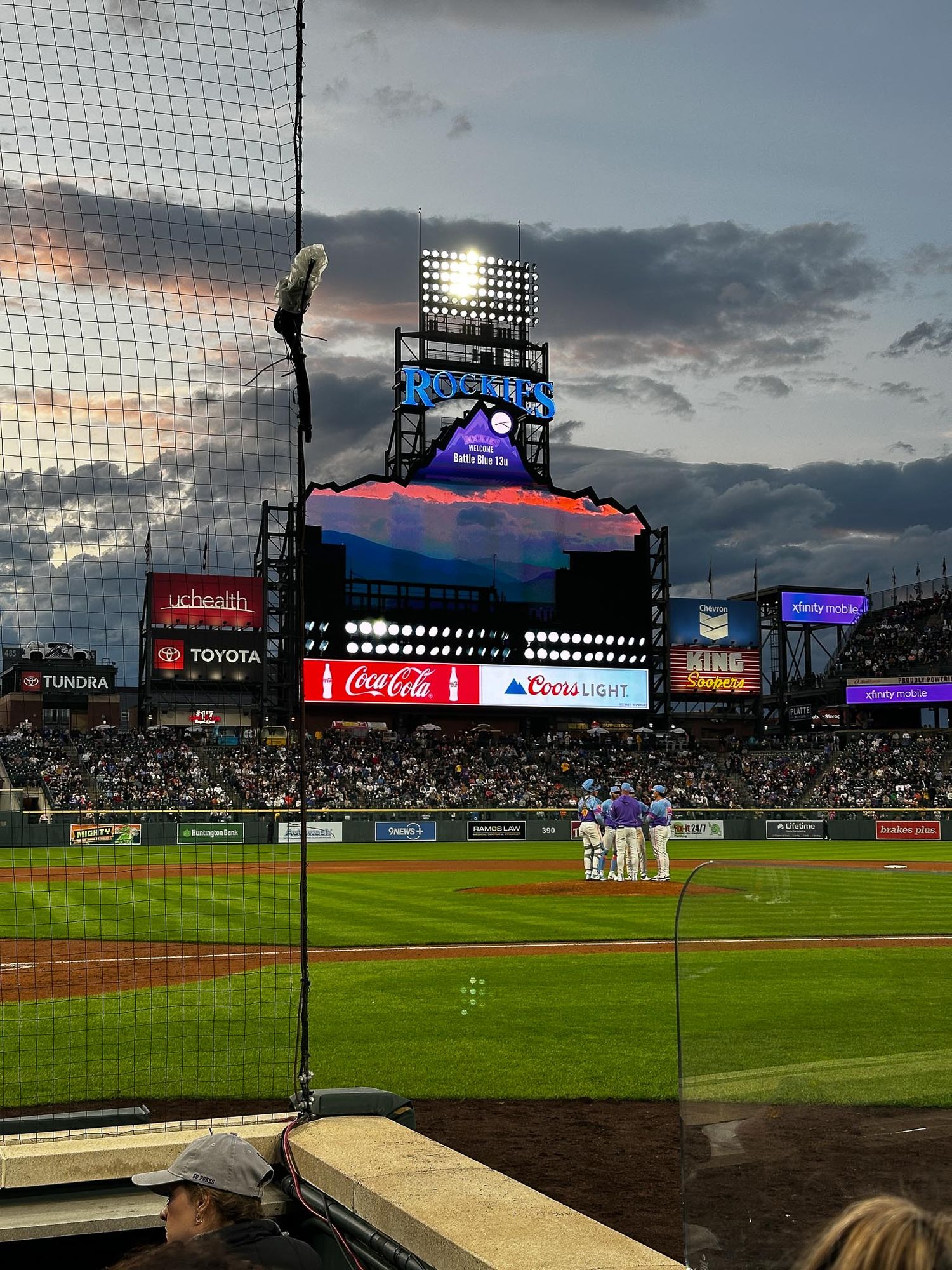 Denver photographer's project 365, June, Coors field Rockies game.