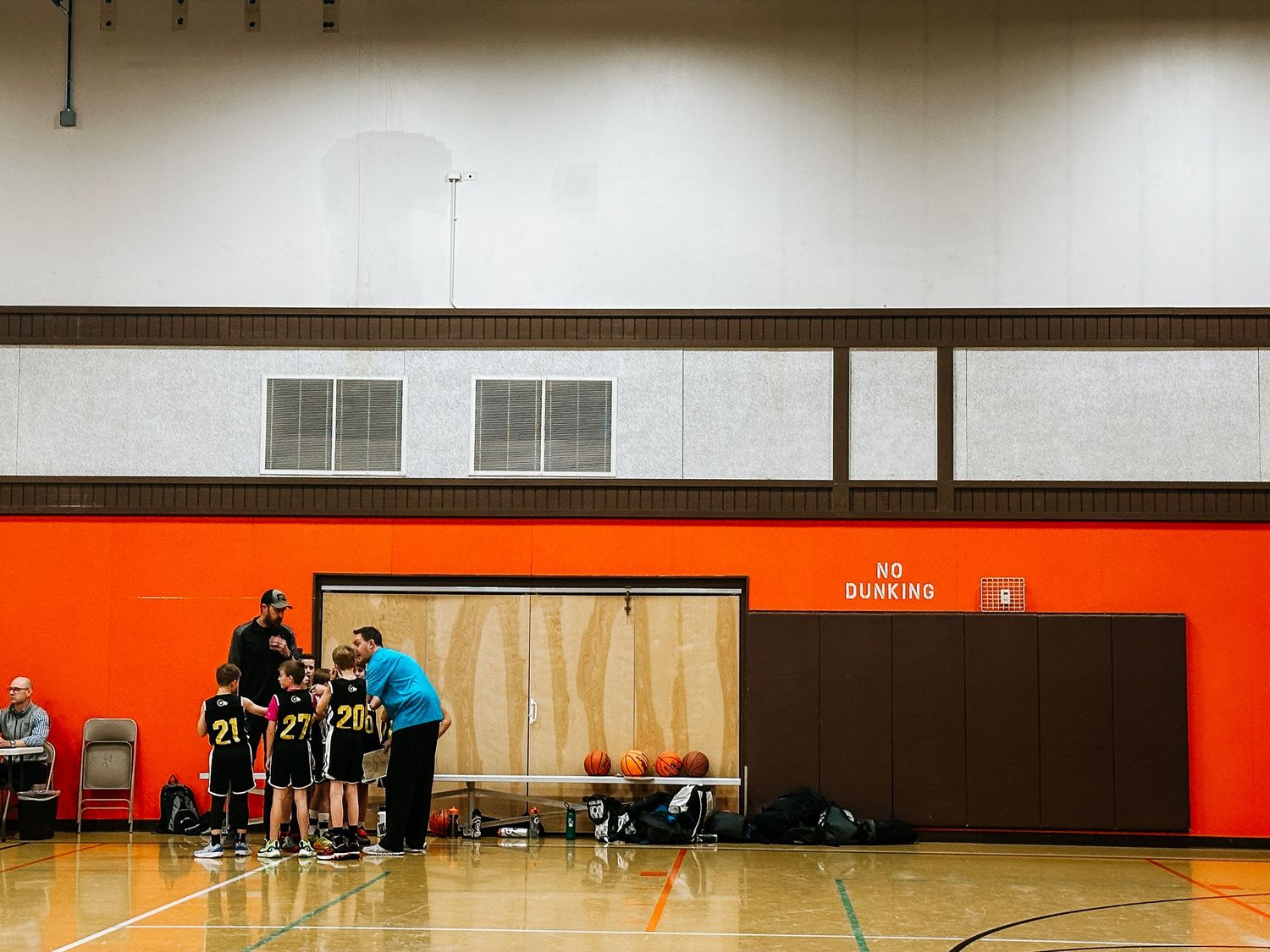 Denver photographer project 365 - youth basketball game in Denver, CO gym