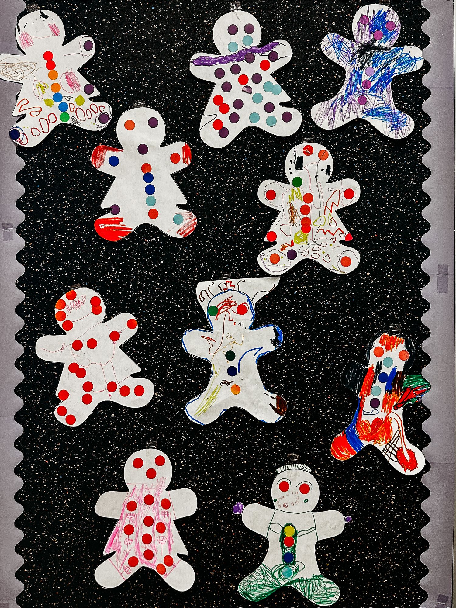 Project 365 - gingerbread Pre-K craft.