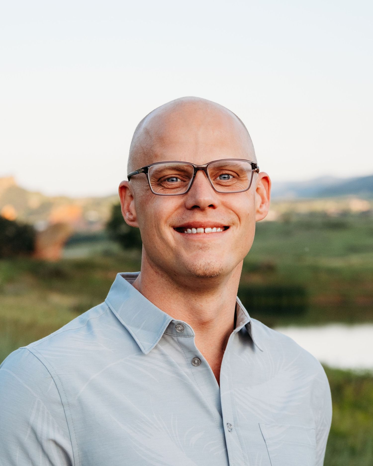 Professional headshot of Denver chiropractor at South Valley Park.