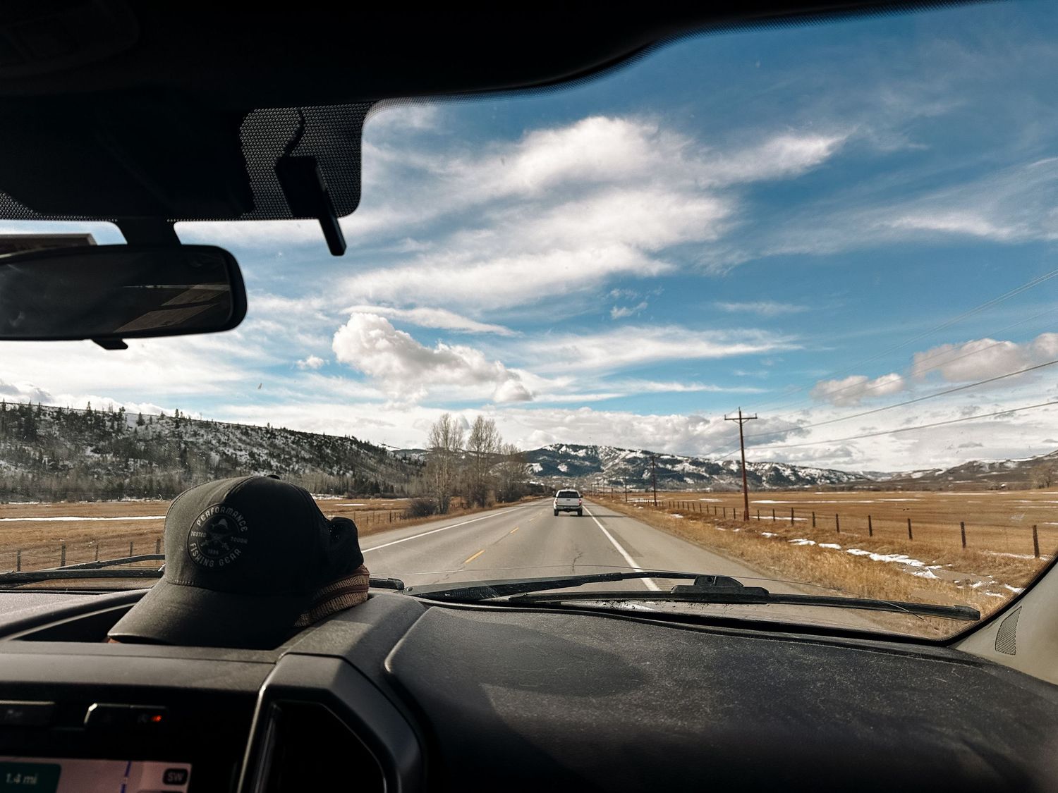 Project 365 - view from window, driving in Colorado mountains.