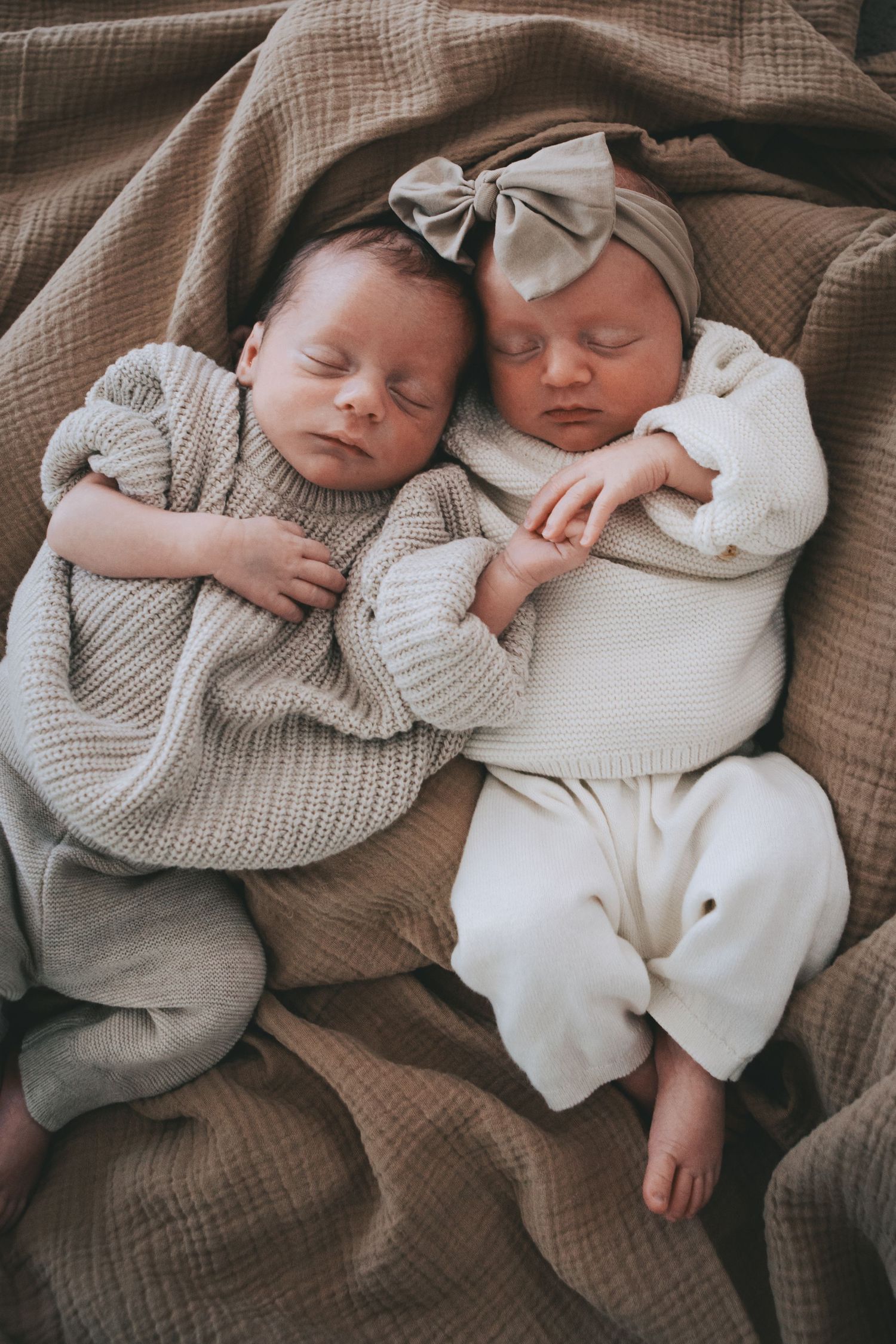 precious newborn twins