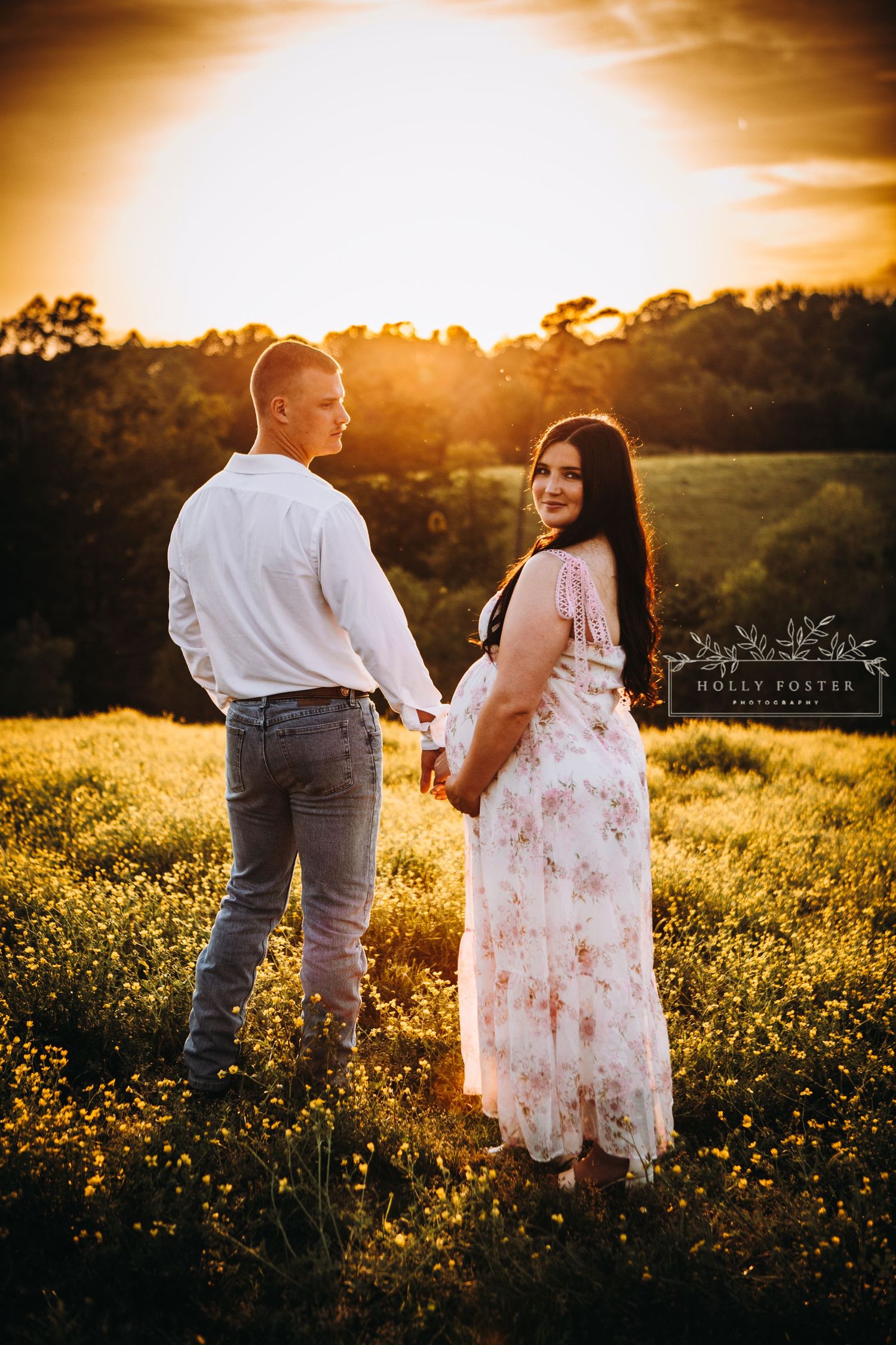 Golden Hour; Maternity Photography