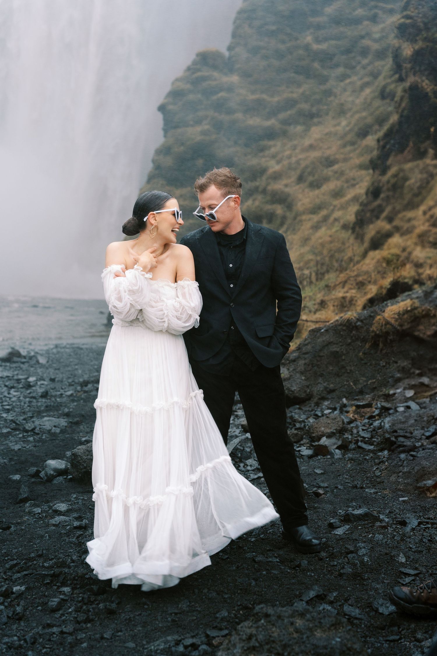 Alex and Kim's destination engagement session in Iceland — Helen Fang Studio photography