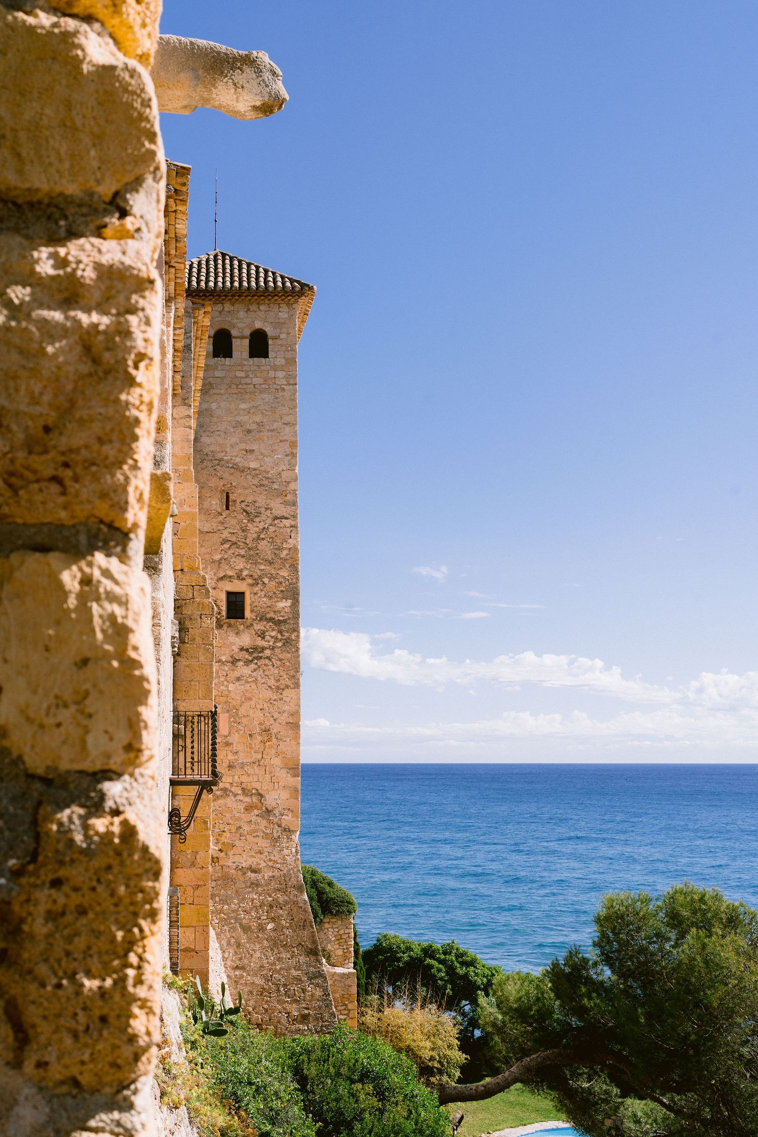 Boda  Castell de Tamarit un castillo en el mediterraneo de terragona