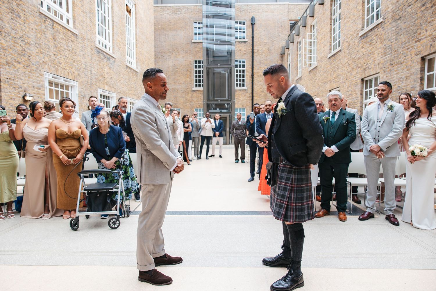 Same-sex wedding in London