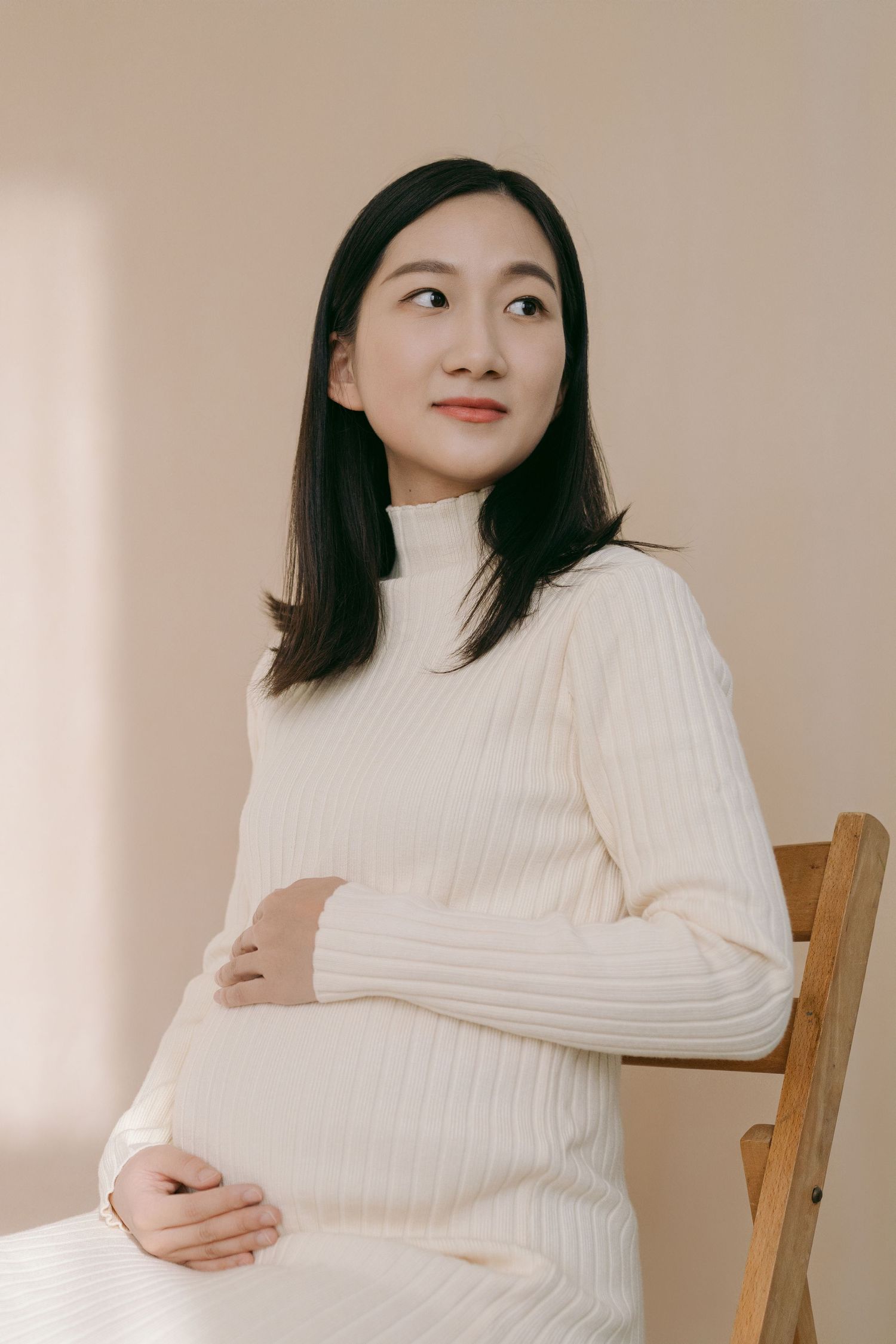Maternity Session in studio in Jersey City NJ
