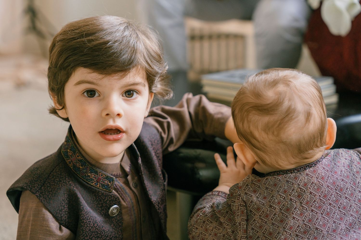 In-home family session in New York City