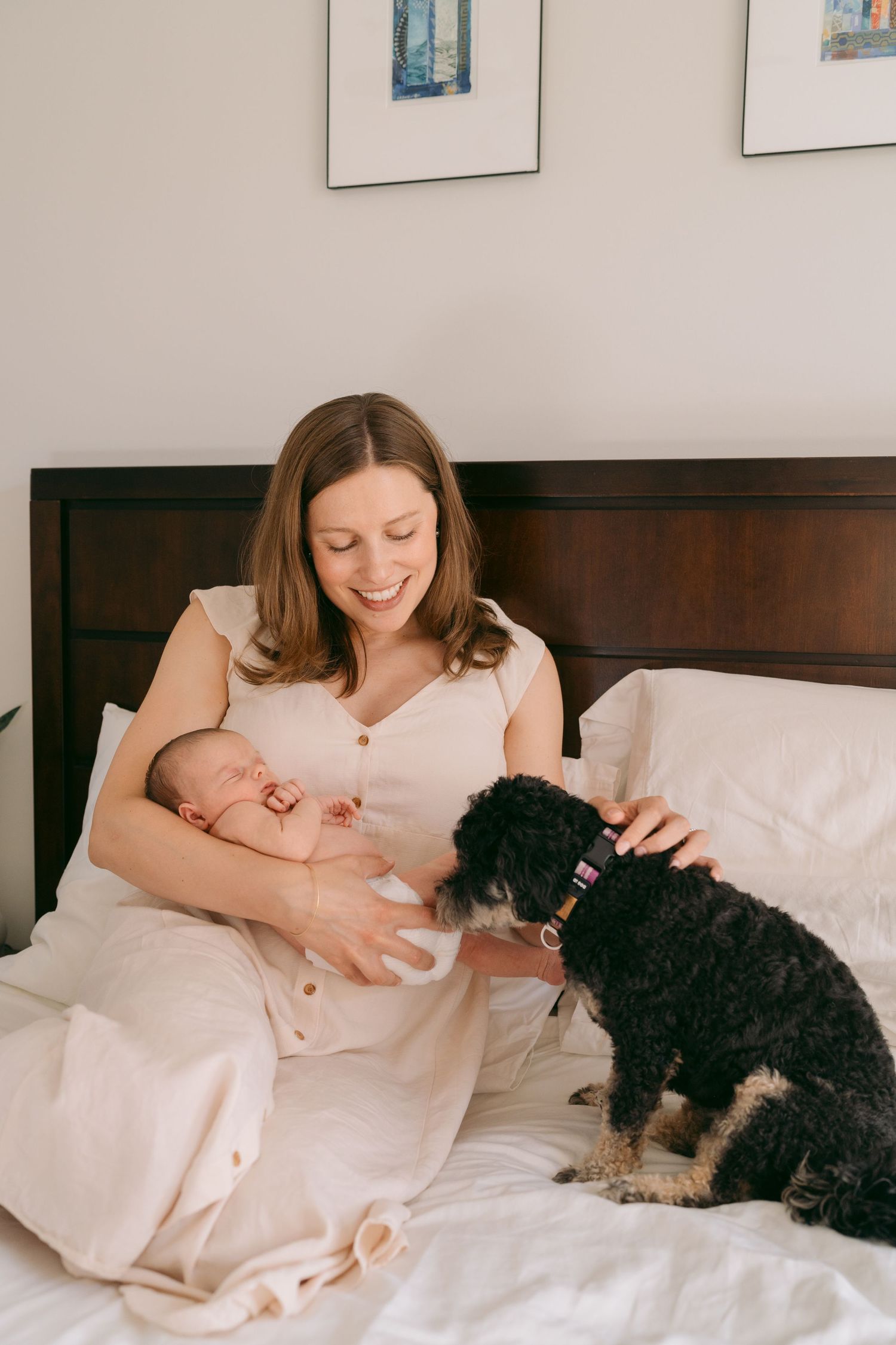 In-home newborn photography session in New York New Jersey