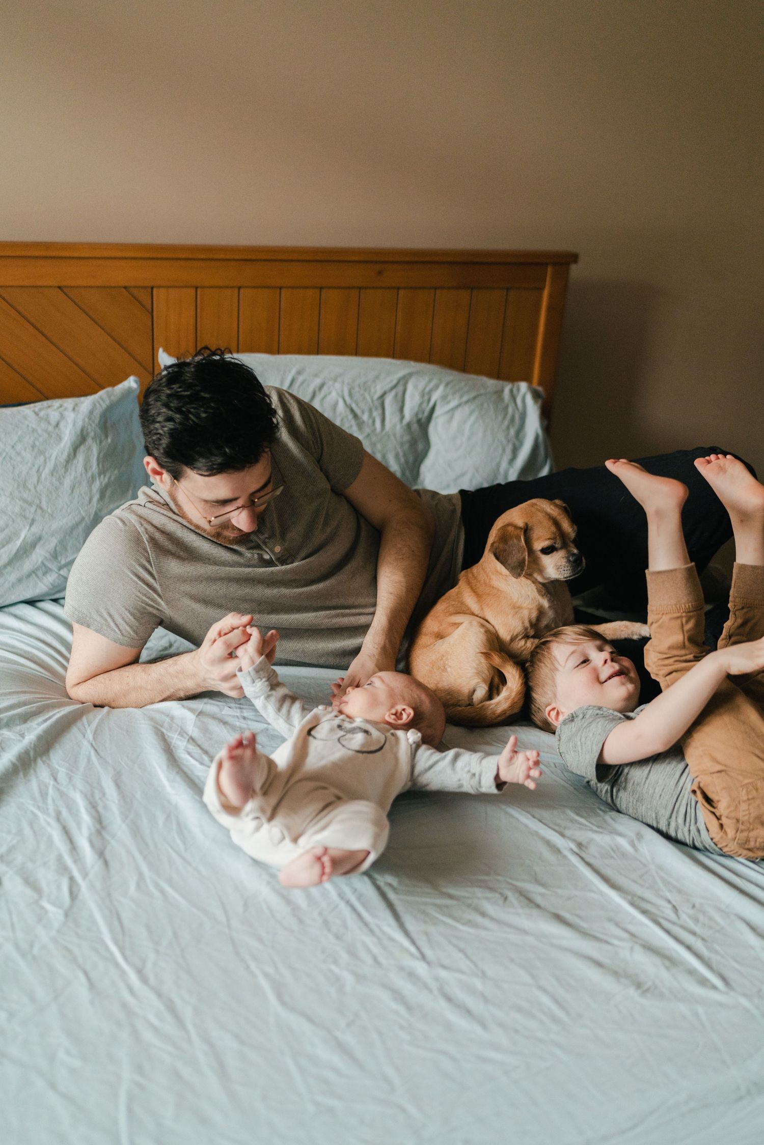 In-home family session in New York City