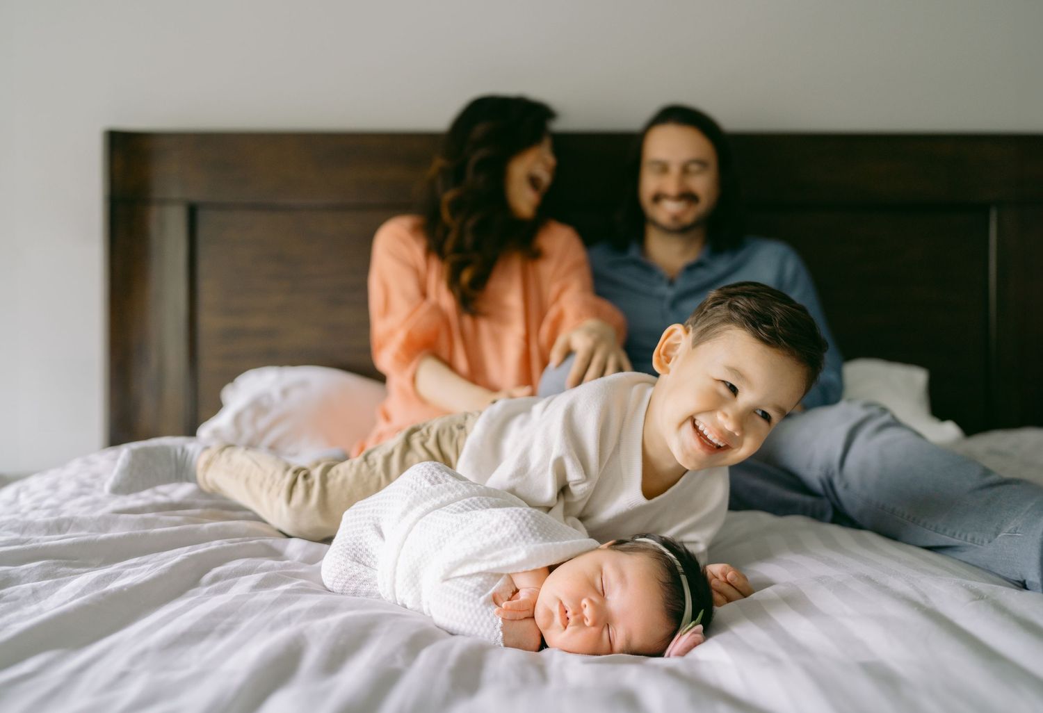 In-home Family Session Glen Rock NJ