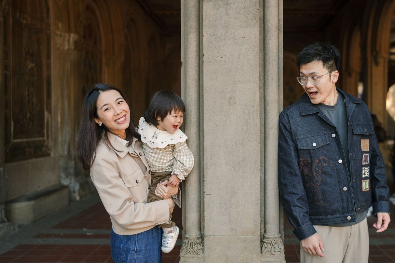 Fall Outdoor Family Session in Central Park New York