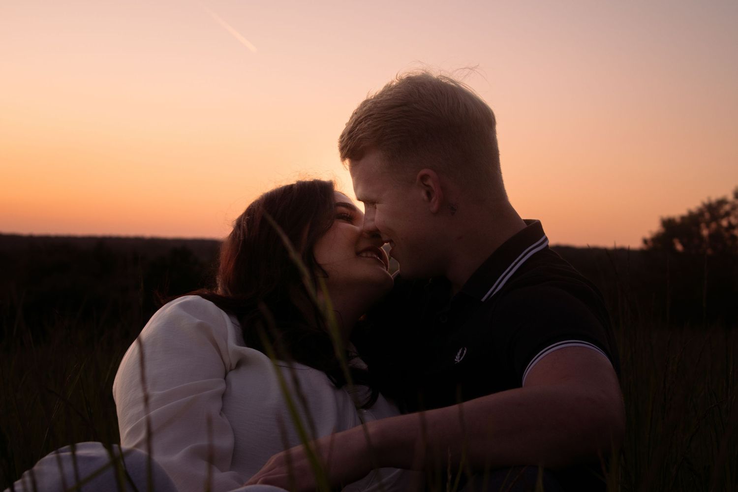 Sunset couples portraits