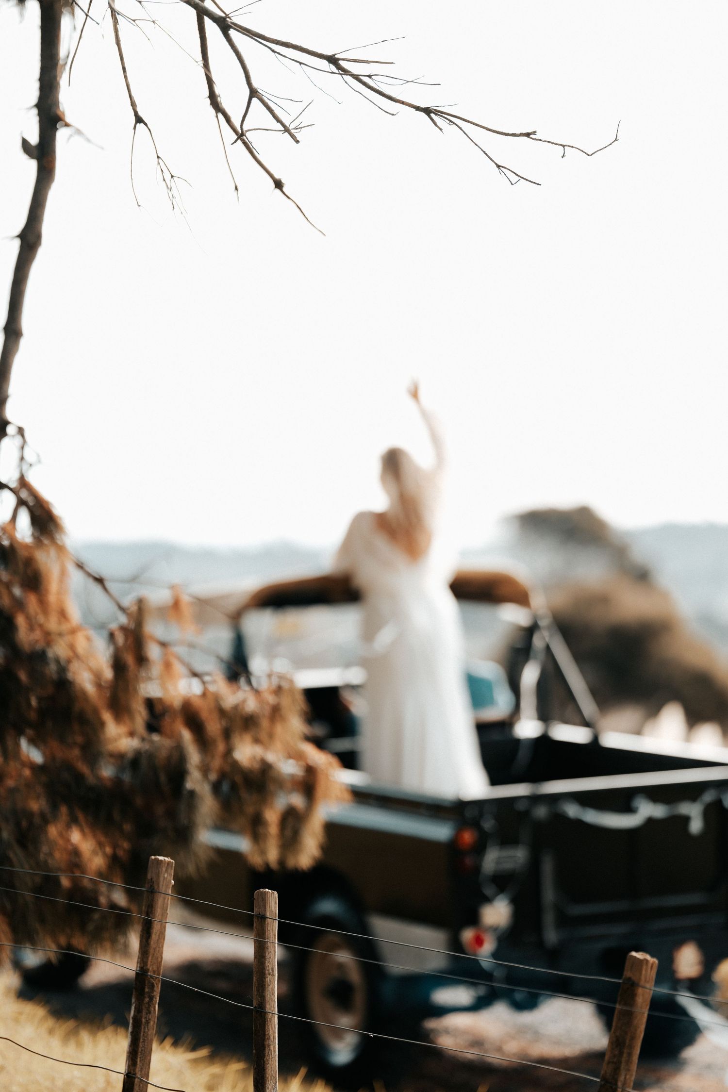 sunset wedding photography