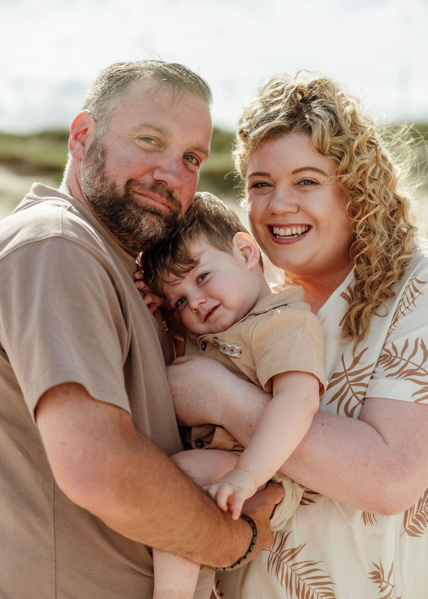 Beach Family portrait