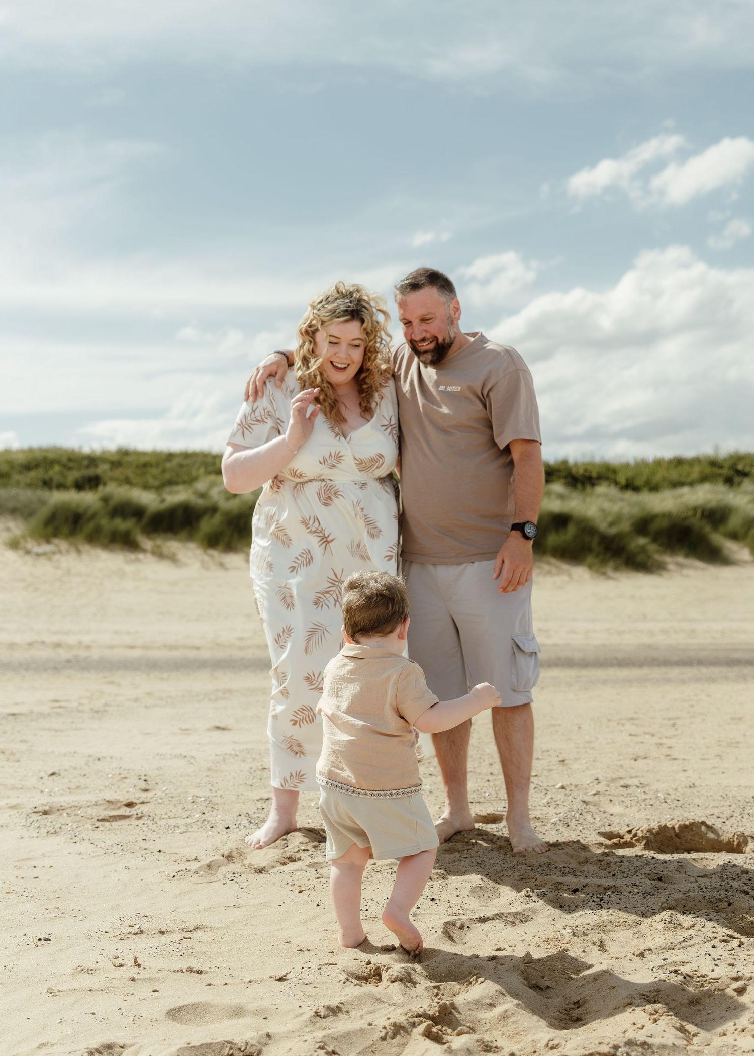 Beach Family portrait
