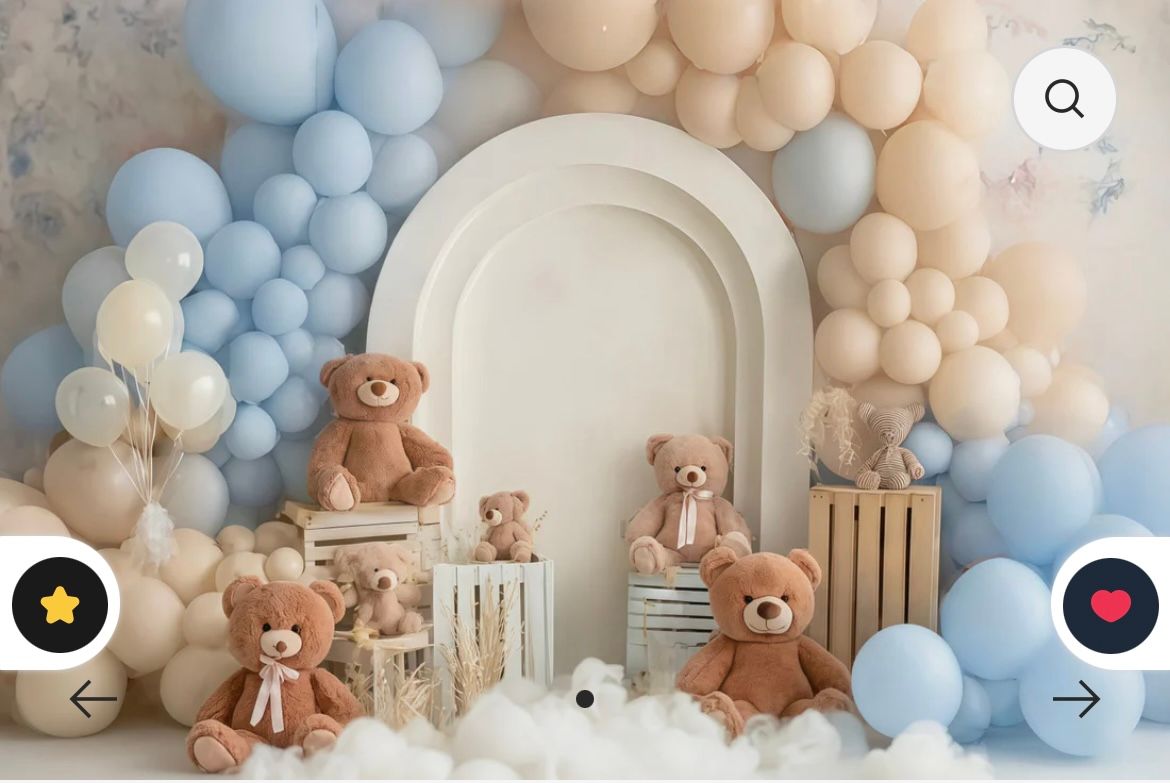 Cake Smash backdrop