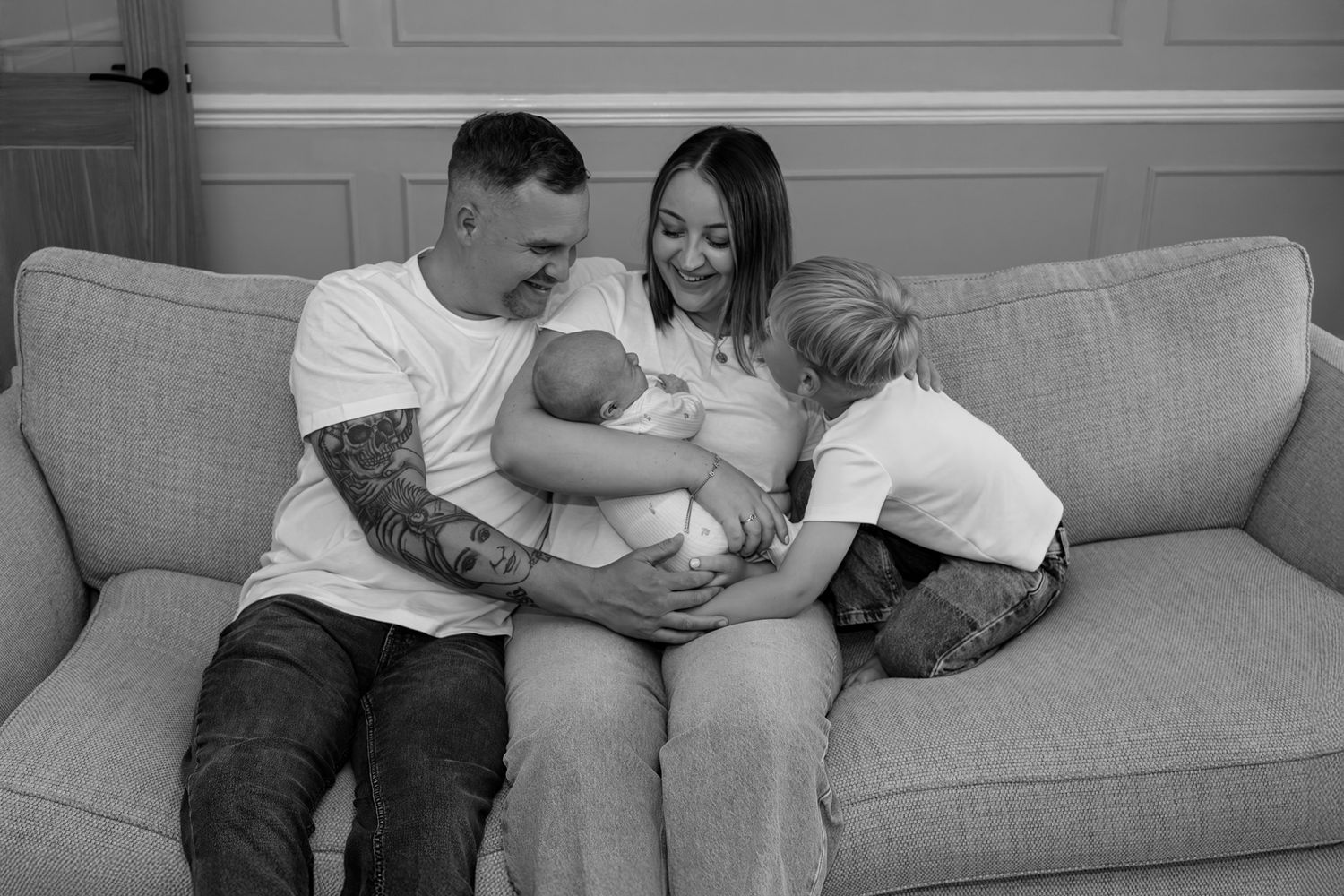 indoor family photography