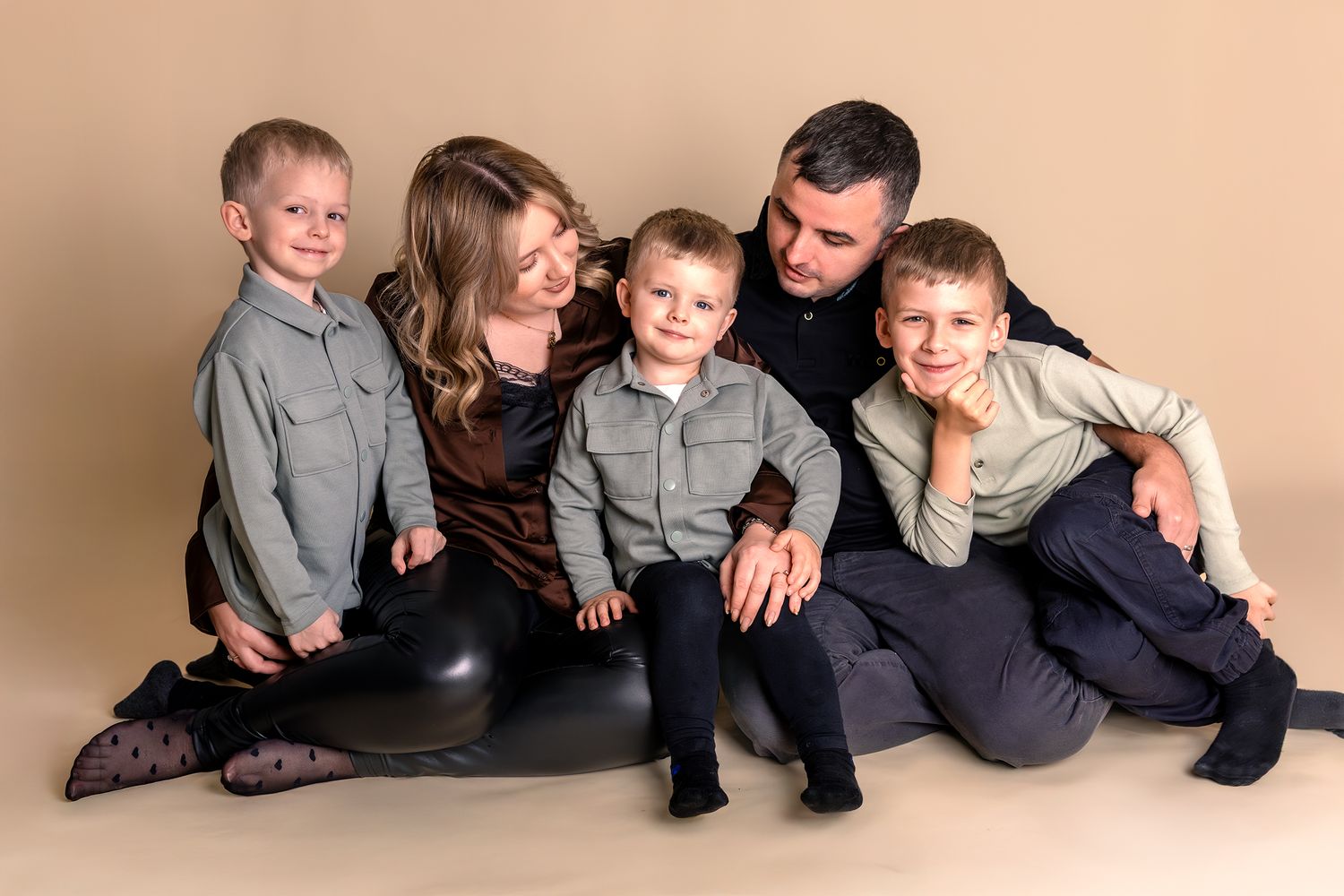 indoor family photography
