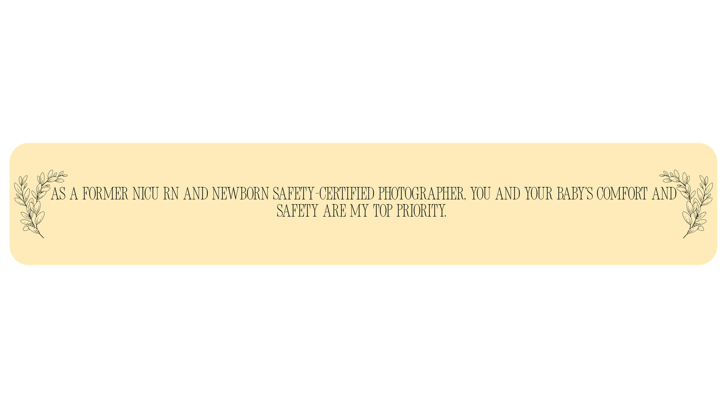 Former NICU RN and newborn safety certified photographer prioritizing baby and parent comfort and safety.
