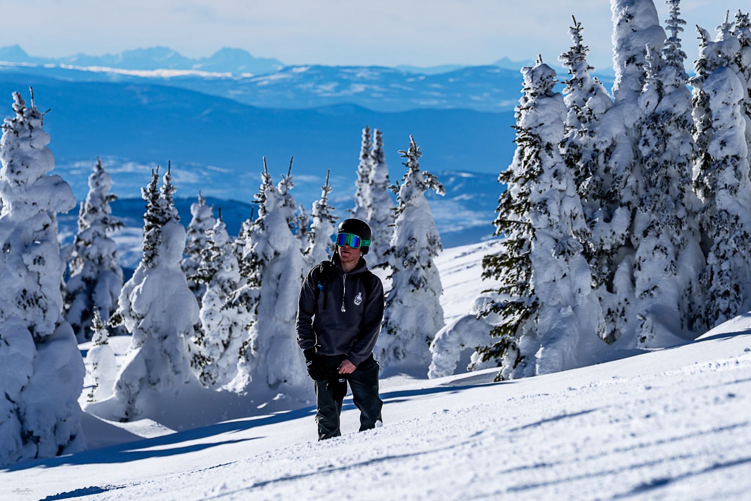 Backcountry Adventure Photo in the snow