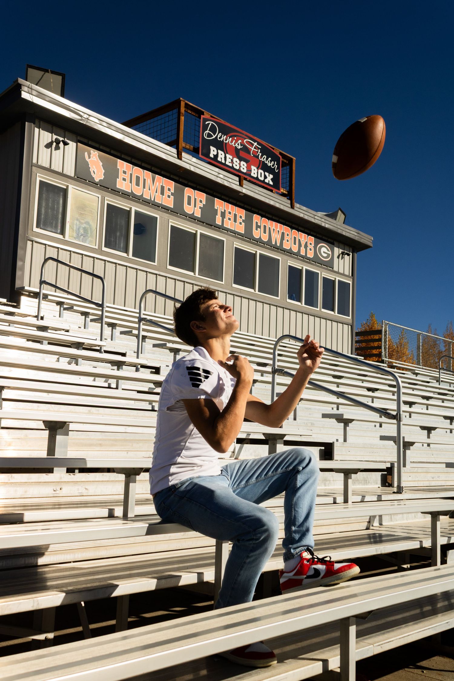 Football senior photos