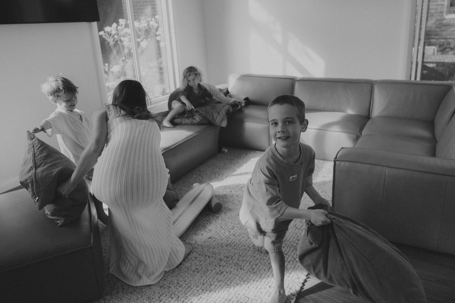 Indoor family session in Sydney, in-home photographer in Sydney, indoor photographer in Sydney