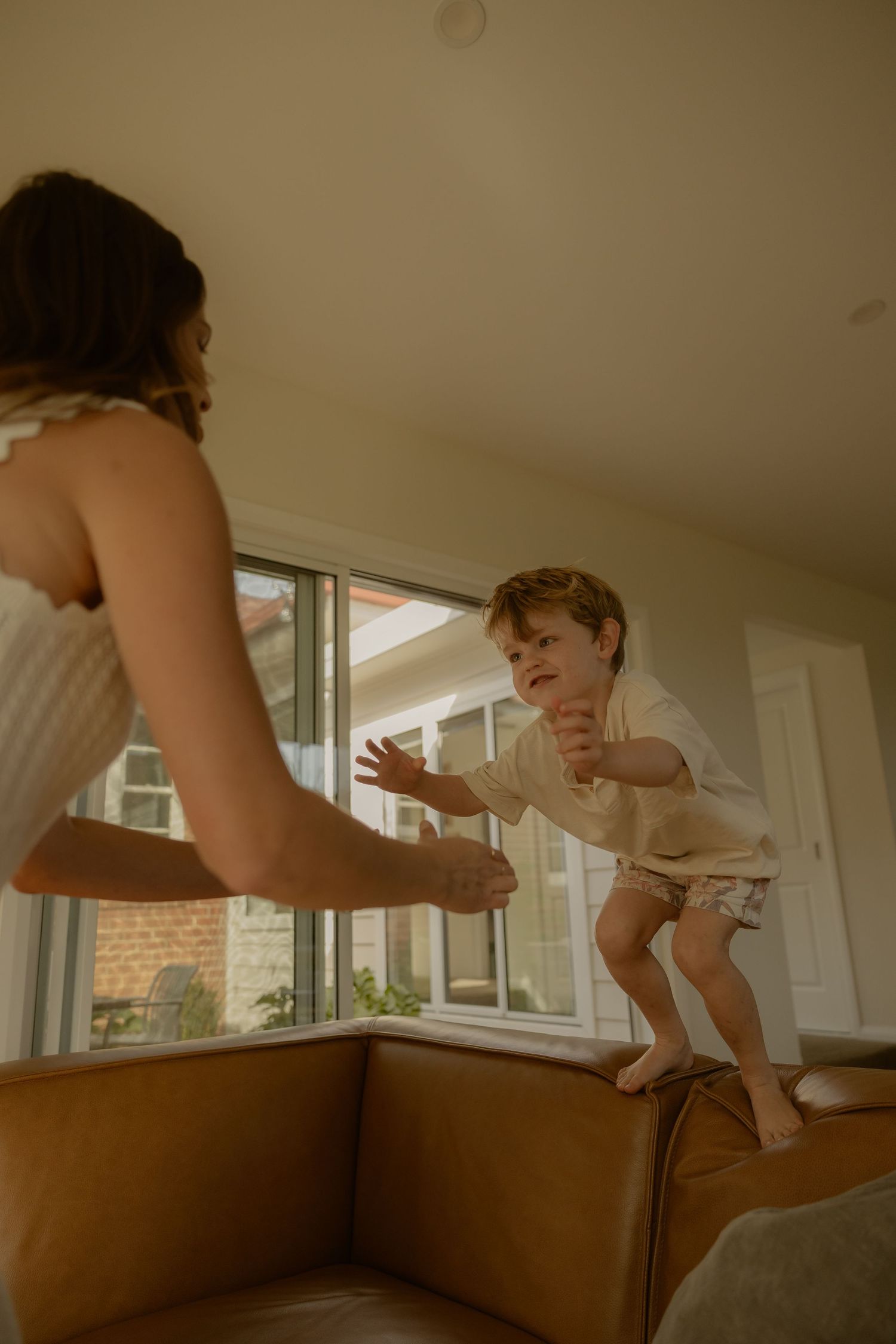 Indoor family session in Sydney, in-home photographer in Sydney, indoor photographer in Sydney
