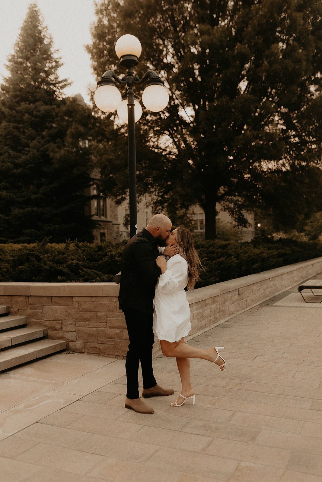Engagement photos in London