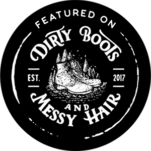 Featured on Dirty boots and messy hair