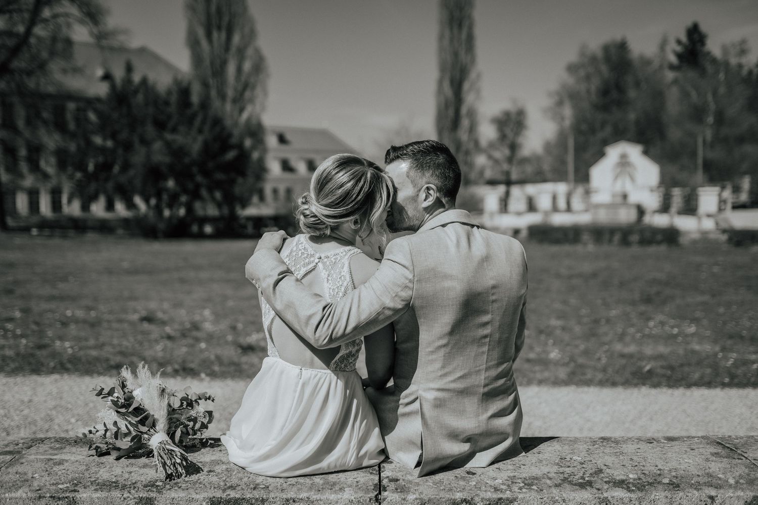 Elegante Brautfotos, zeitlose Bilder, Editorial