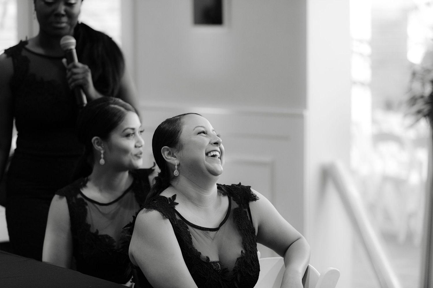 A black and white collage shows dancers in expressive motion during a performance.