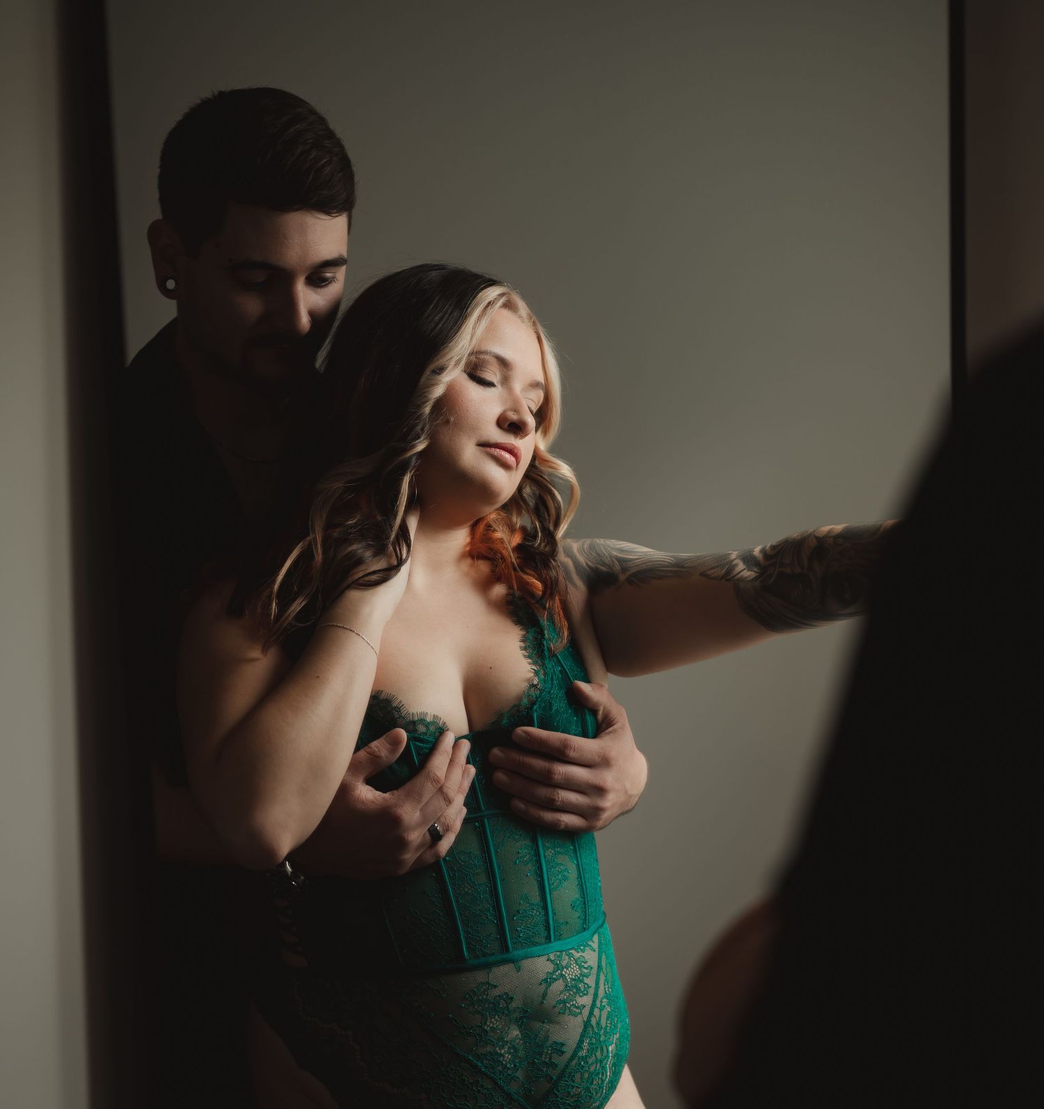 Boudoir photography boudoir photoshoot for couples, intimate portrait photo studio central pa luxury couples boudoir photographer