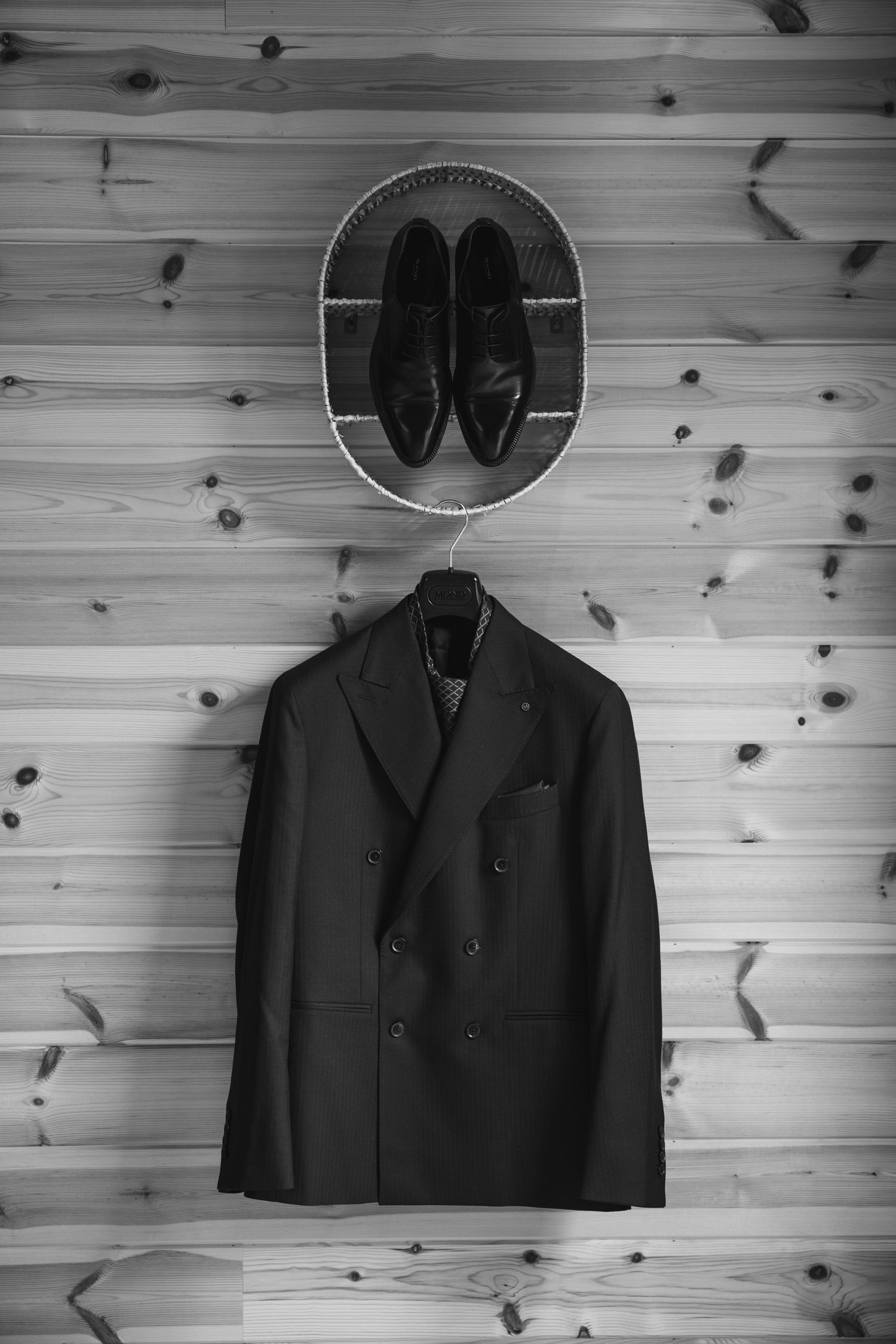 Grooms accessories at his wedding