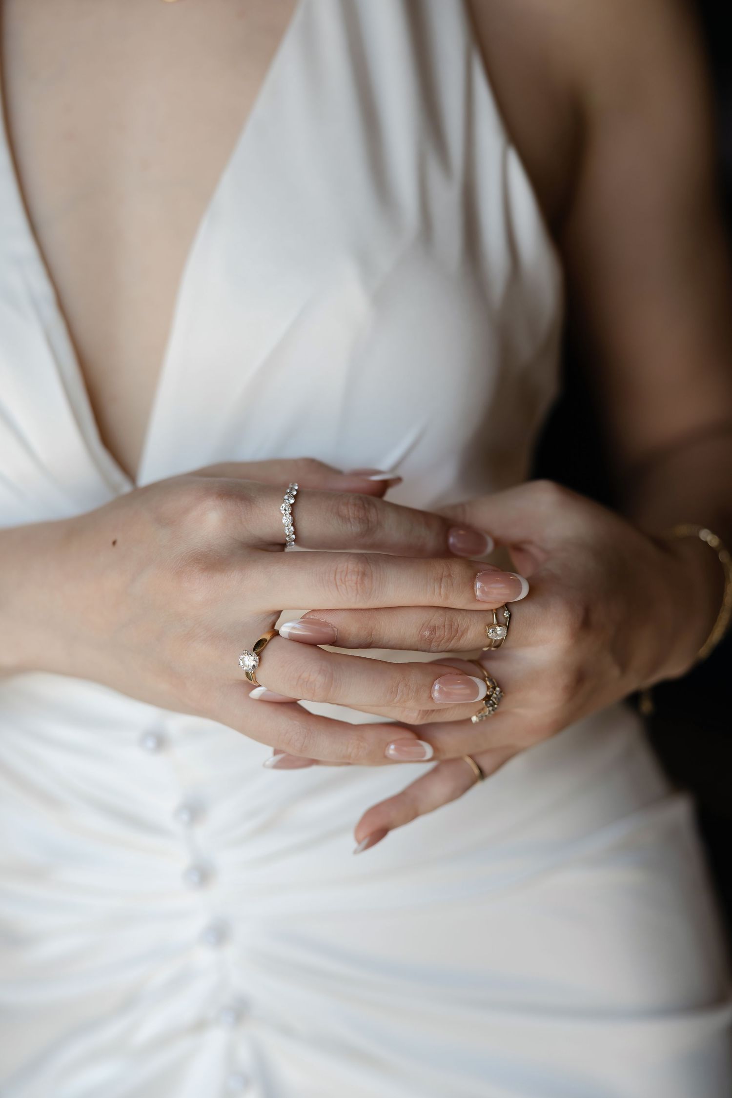 Bride photo session in wedding venue Almiral de la Font in Sitges, Spain. destination wedding