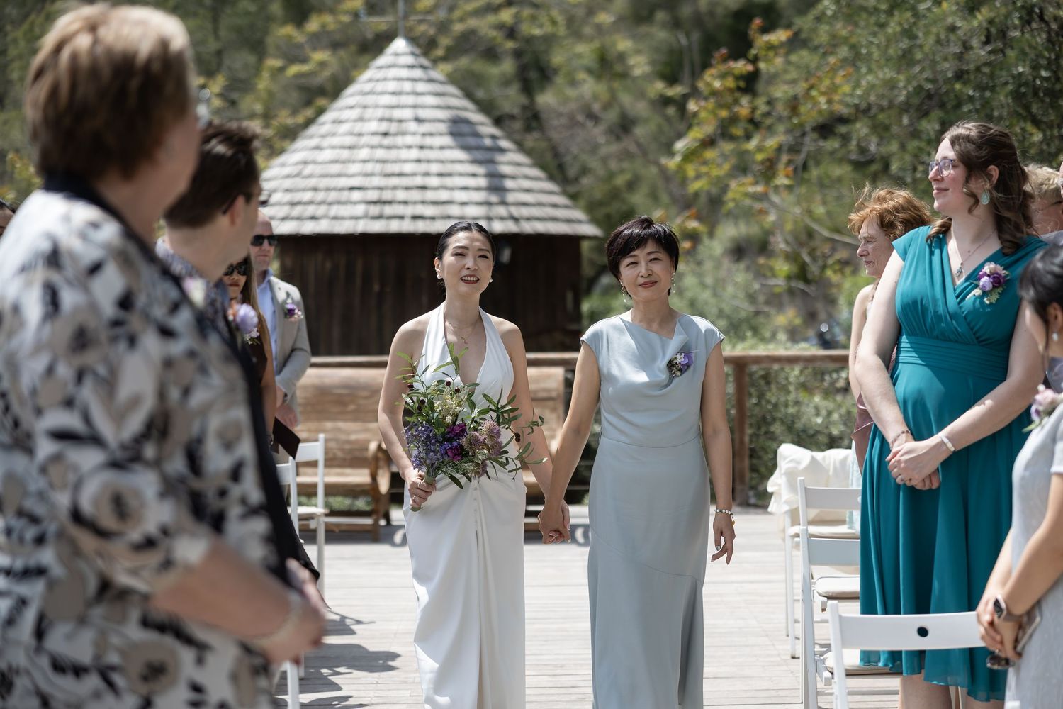 Wedding Ceremony. Outdoor ceremony. Wedding venue in Spain. Almiral de la Font in Sitges