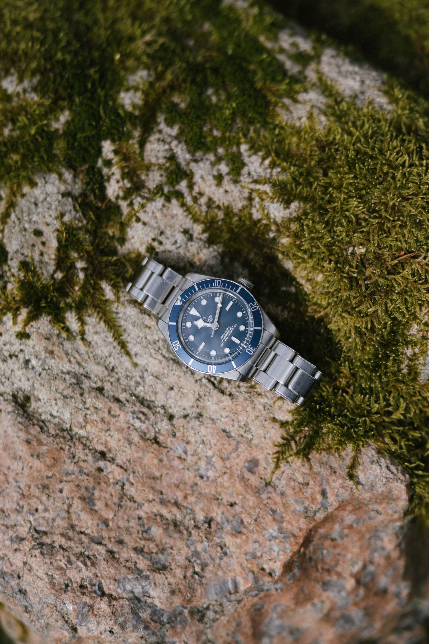 Grooms accessories at his wedding Tudor watch