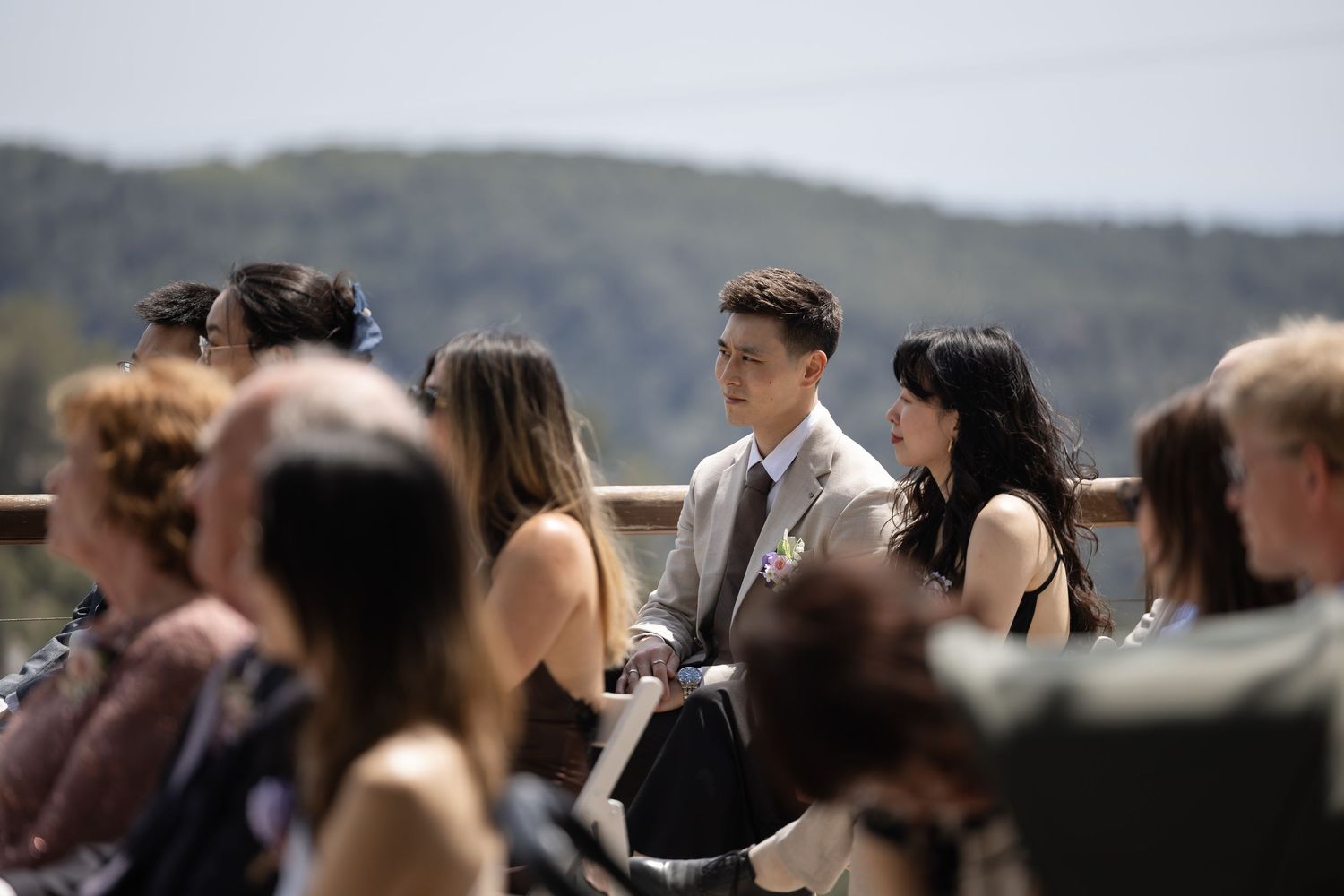 Wedding Ceremony. Outdoor ceremony. Wedding venue in Spain. Almiral de la Font in Sitges