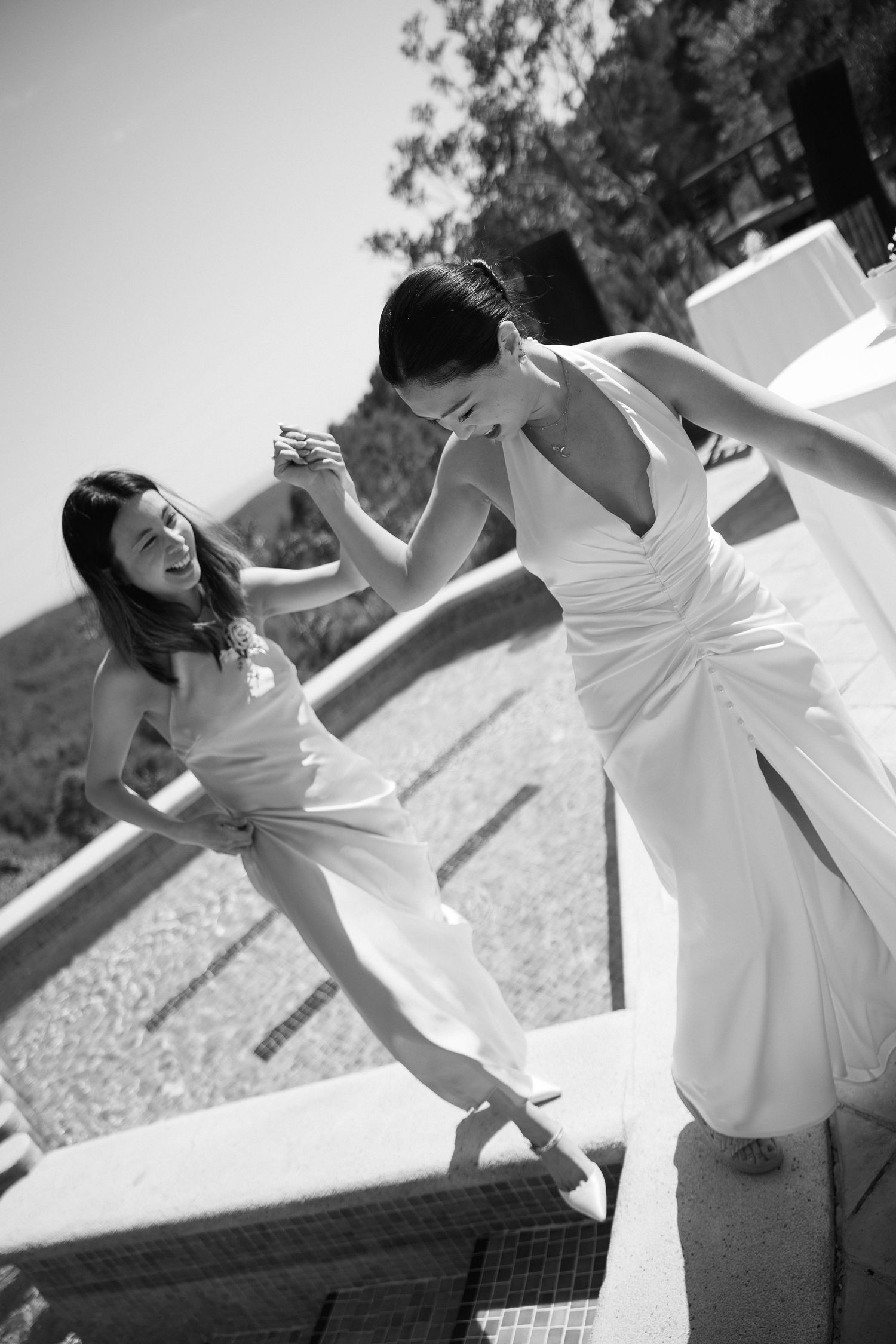 Wedding Ceremony. Outdoor ceremony. Wedding venue in Spain. Almiral de la Font in Sitges