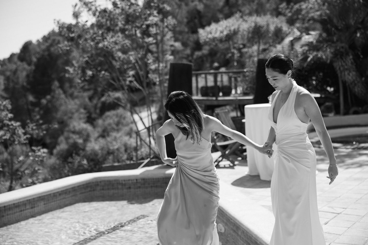 Wedding Ceremony. Outdoor ceremony. Wedding venue in Spain. Almiral de la Font in Sitges